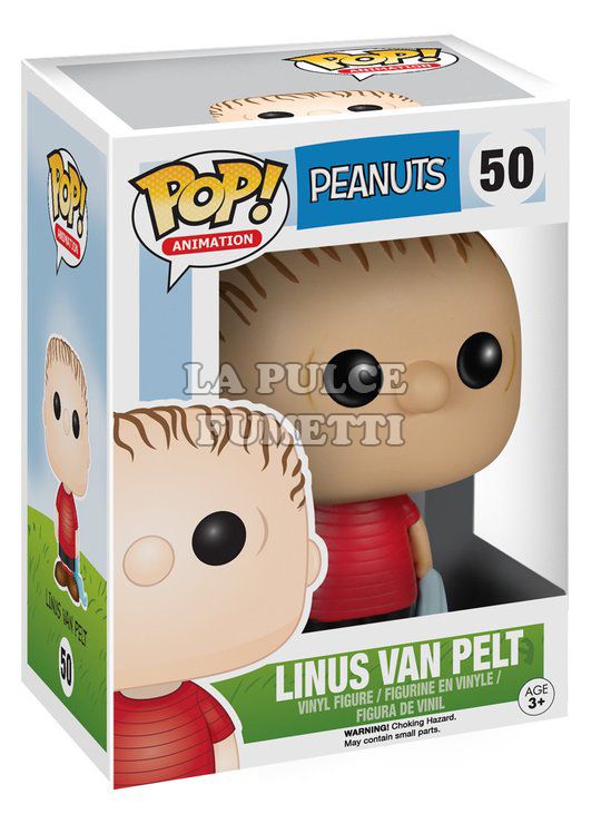 PEANUTS: LINUS VAN PELT- VINYL FIGURE #   50 - POP FUNKO 